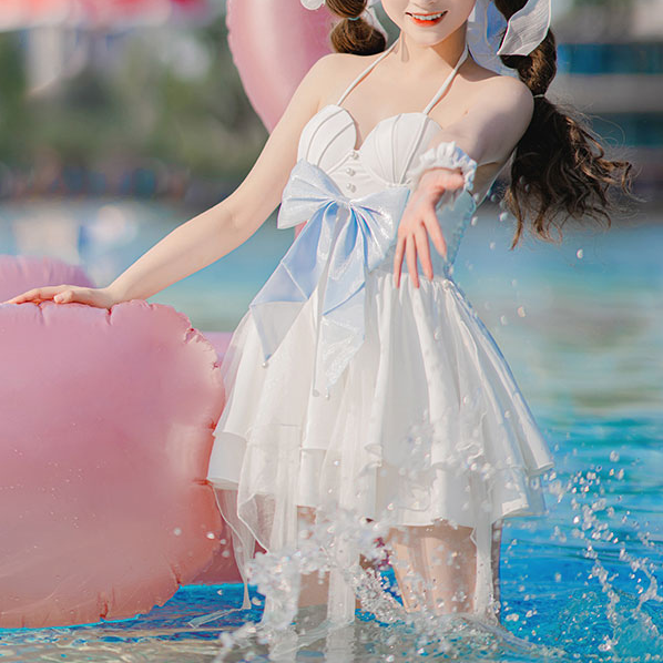 Egirls Sweet One Piece Swimsuits Lolita Cute Swimwear for Women – ubekeen