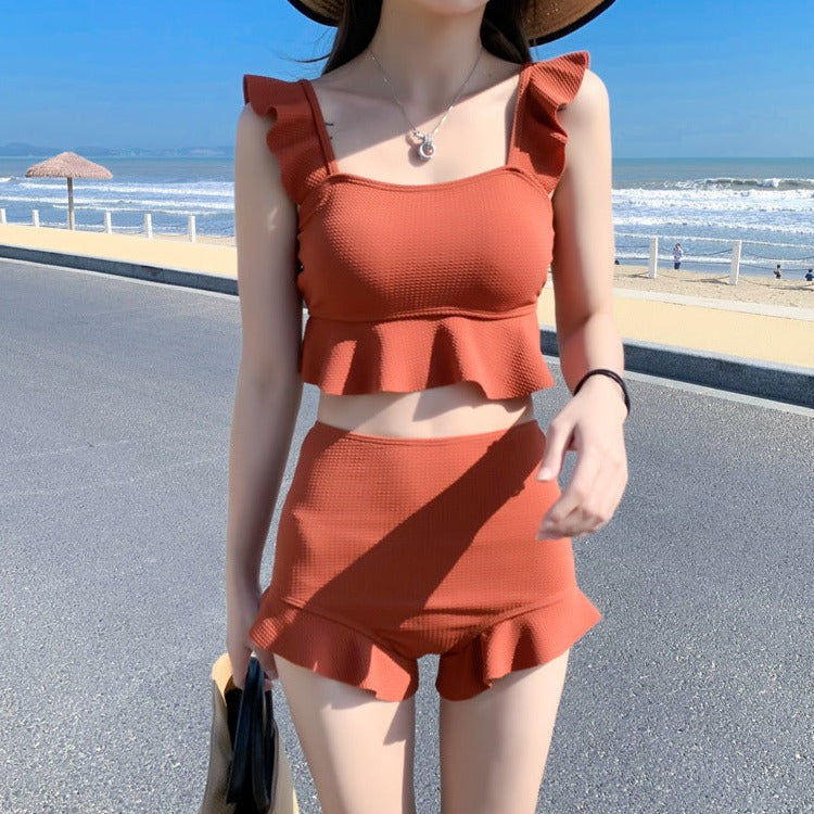 Korean two piece sales swimsuit