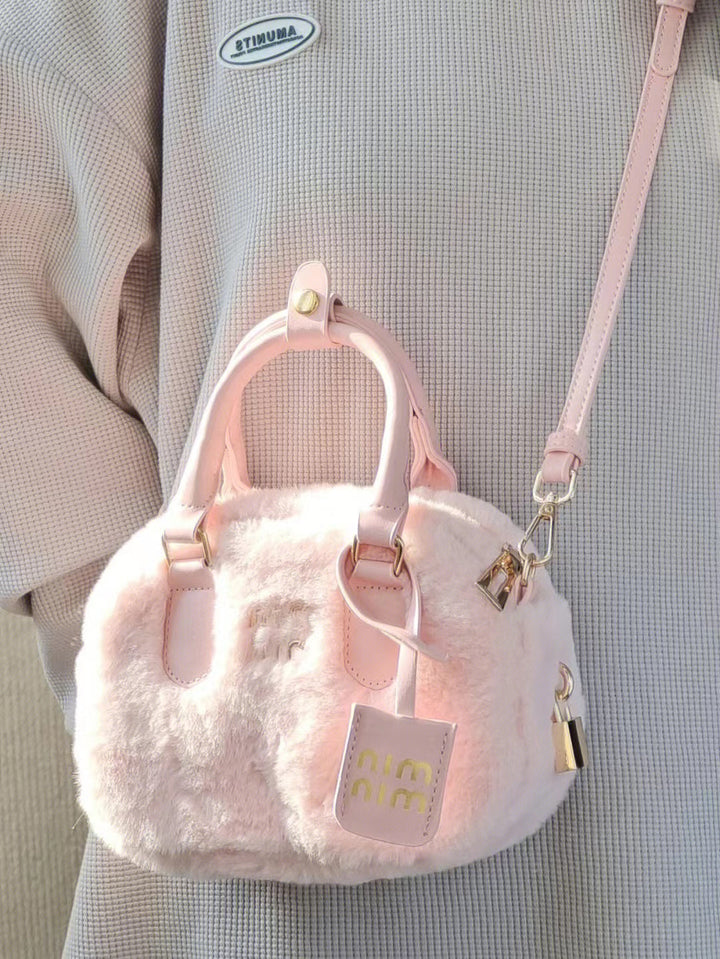 Cute Plush Handbag Crossbody Bag