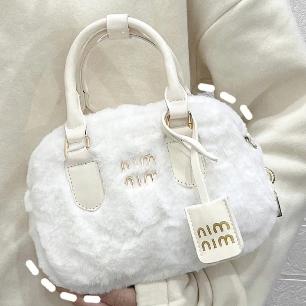 Cute Plush Handbag Crossbody Bag