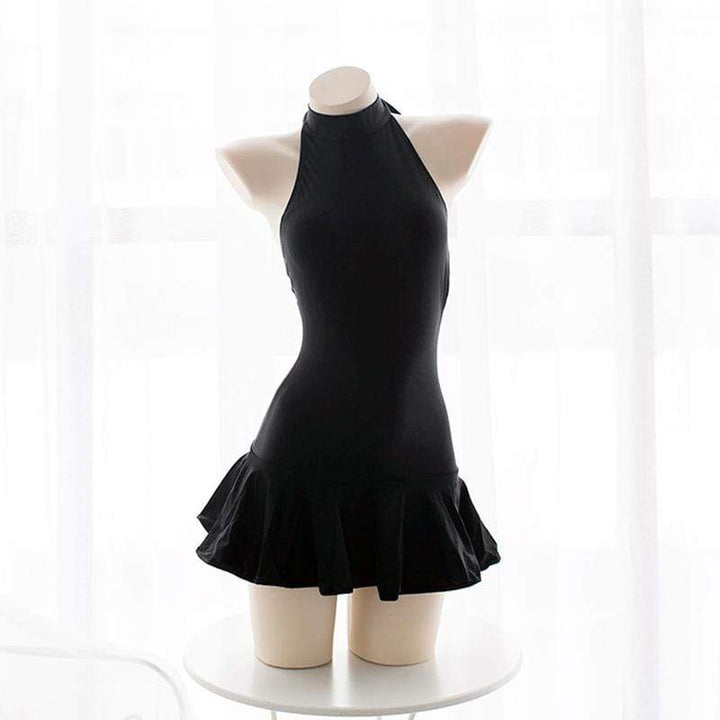 Cute Sexy Bow Swimsuit Dress With Pad