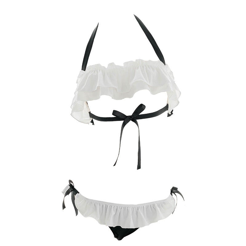 Japanese Bow Ruffles Lolita Underwear Set
