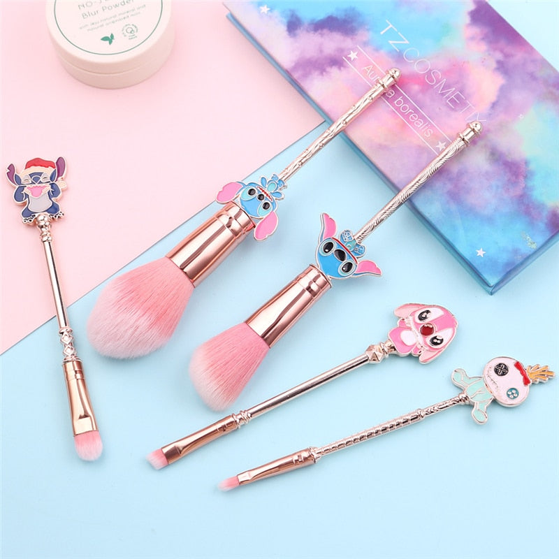 Kawaii Stitch Makeup Brushes Tool Set – ubekeen