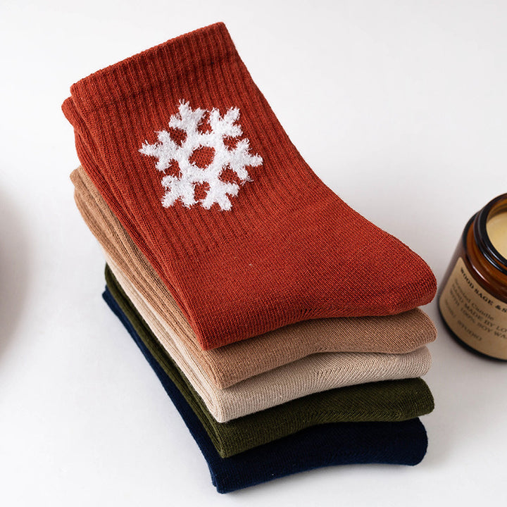 3 Pairs Ideas About The Weather Cotton Socks Women's Socks
