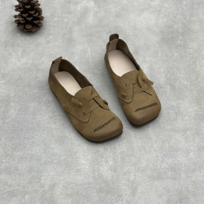 Comfortable Women's Leather Soft-Soled Everyday Walking Shoes