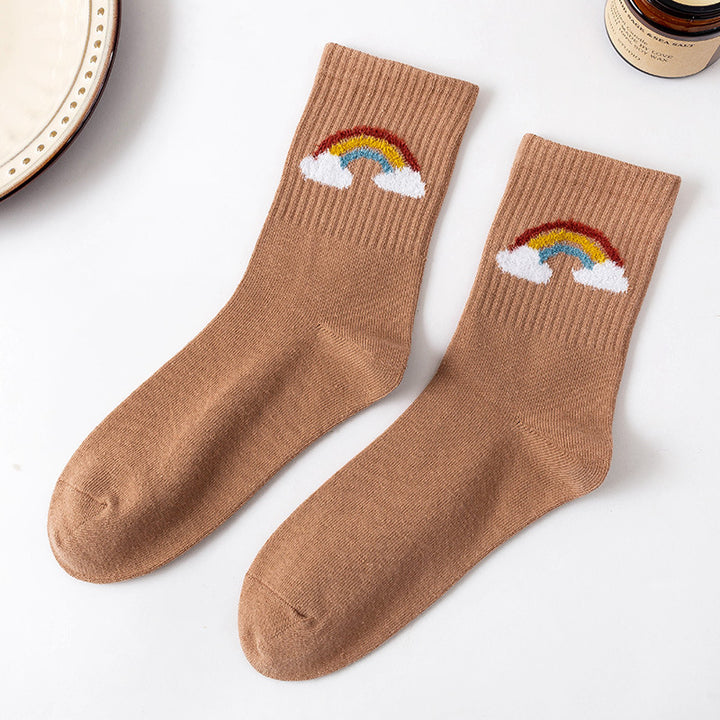 3 Pairs Ideas About The Weather Cotton Socks Women's Socks