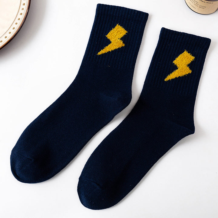 3 Pairs Ideas About The Weather Cotton Socks Women's Socks