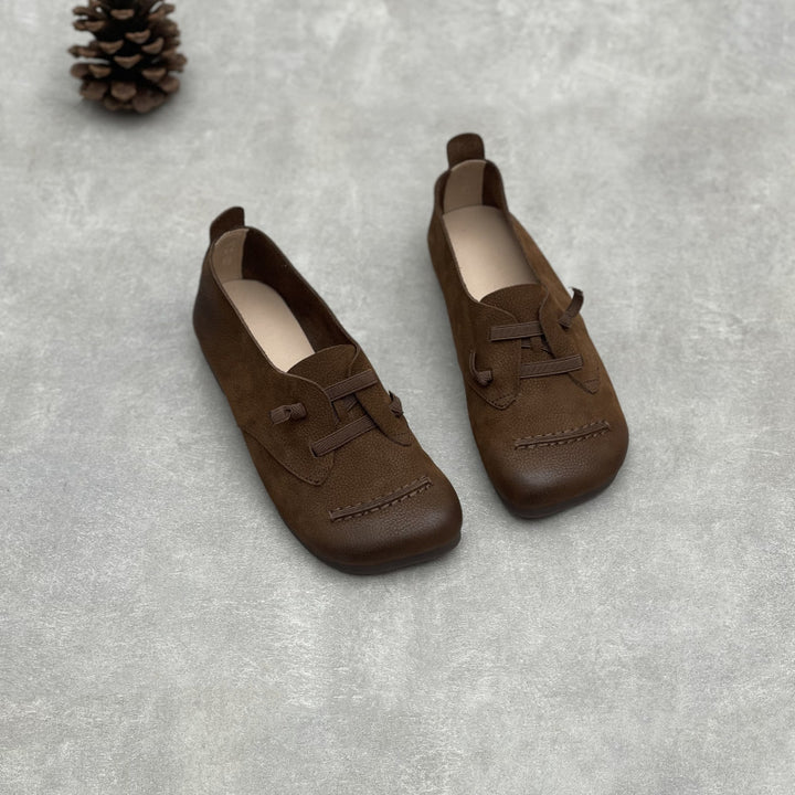 Comfortable Women's Leather Soft-Soled Everyday Walking Shoes
