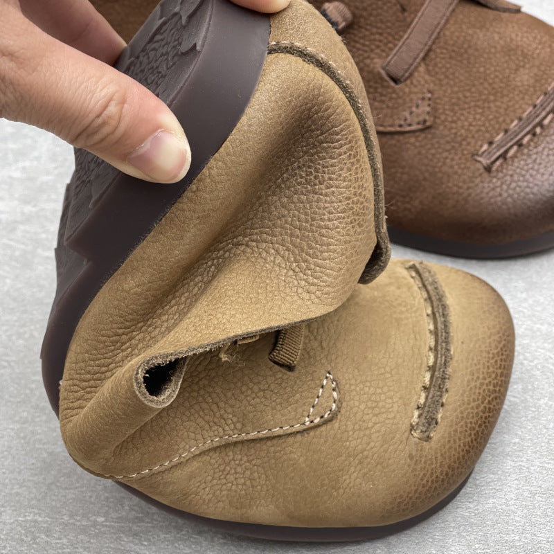 Comfortable Women's Leather Soft-Soled Everyday Walking Shoes