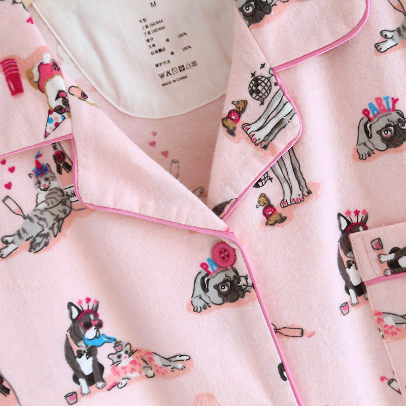 Couple Animal Dog Print Pajama Set PJS Christmas Pajamas Presents