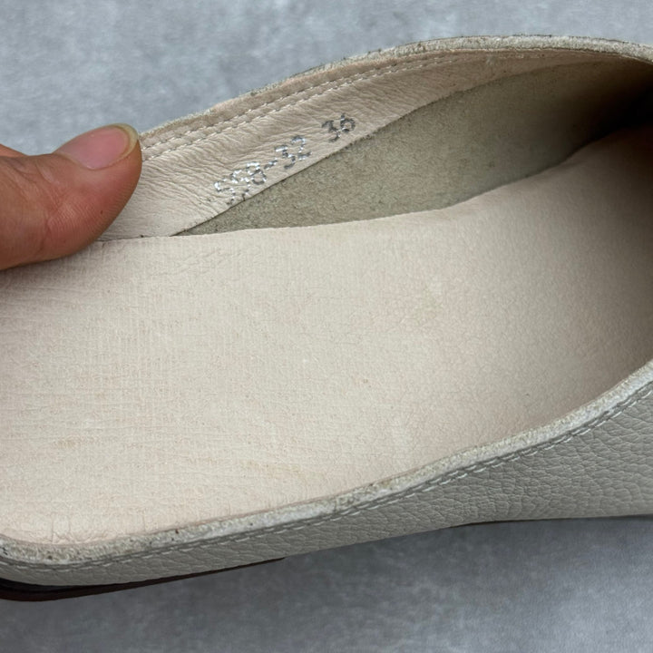 Women's Minimalist Leather Mules Vintage Round Toe Slip-on Clogs Barefoot-Friendly