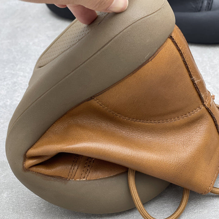 Comfortable Leather Zipper Ankle Boots – Women's Casual Short Shoes