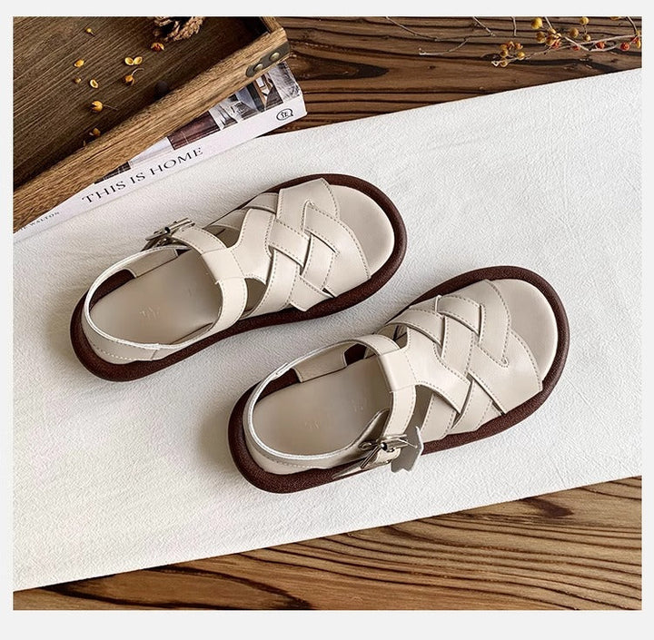 Women's Summer Open Toe Casual Flat Sandals