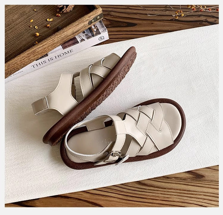 Women's Summer Open Toe Casual Flat Sandals