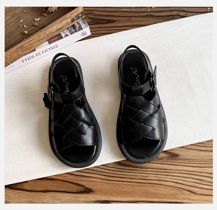 Women's Summer Open Toe Casual Flat Sandals