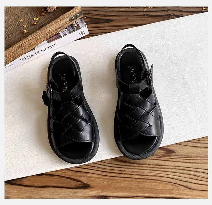 Women's Summer Open Toe Casual Flat Sandals