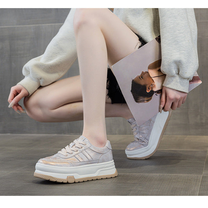 Platform Height Casual Sports Shoes Women's Board Shoes