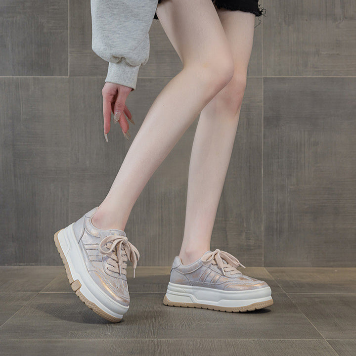 Platform Height Casual Sports Shoes Women's Board Shoes