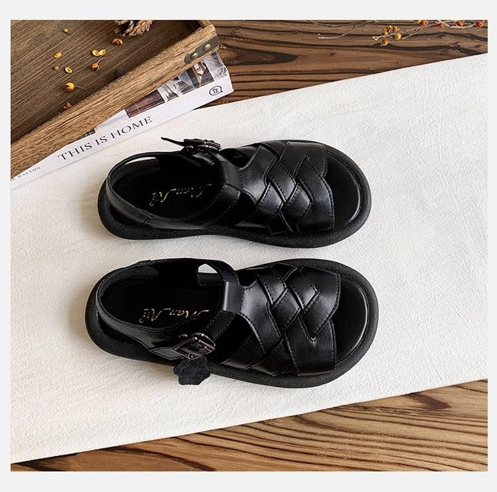 Women's Summer Open Toe Casual Flat Sandals