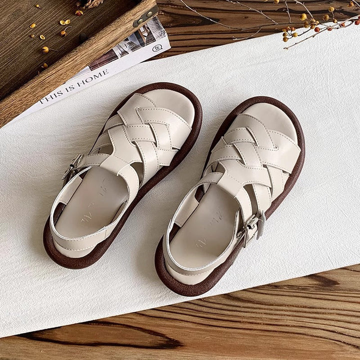 Women's Summer Open Toe Casual Flat Sandals