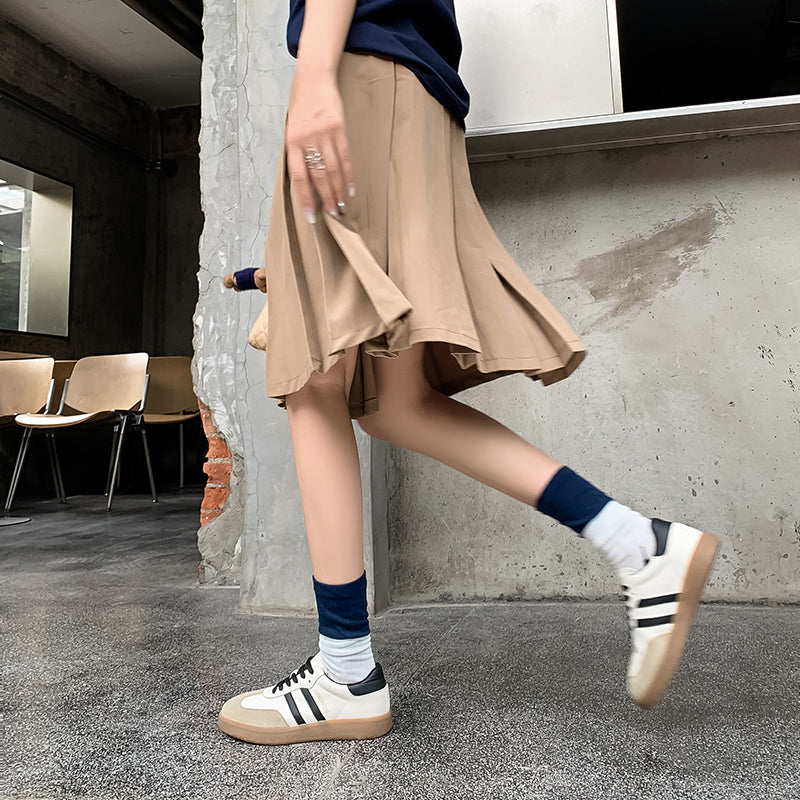 Women’s Comfortable Flat Sneakers – Casual Patchwork Sport Style