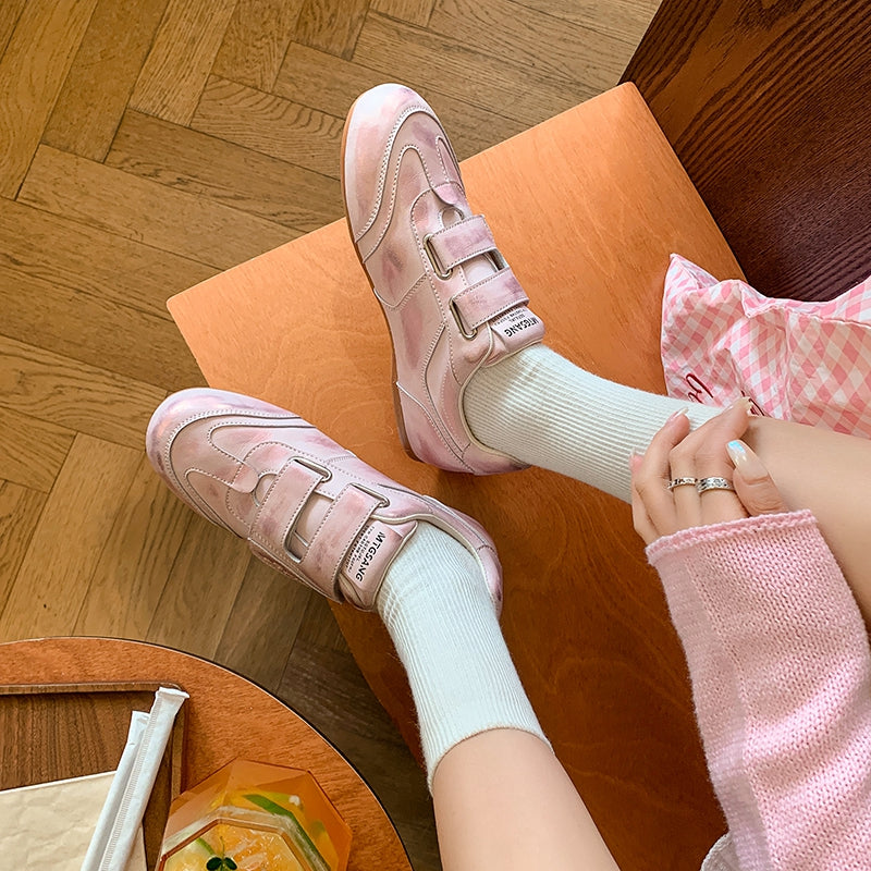 Women's Hidden Wedge Velcro Sneakers – Sporty & Stylish