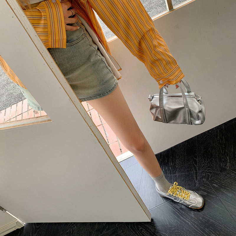 Women’s Casual Lace-Up Sneakers – Stylish Daily Walking Shoes