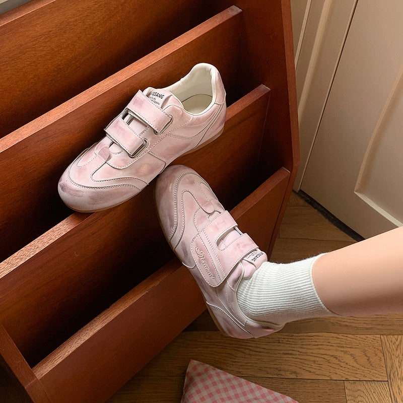 Women's Hidden Wedge Velcro Sneakers – Sporty & Stylish