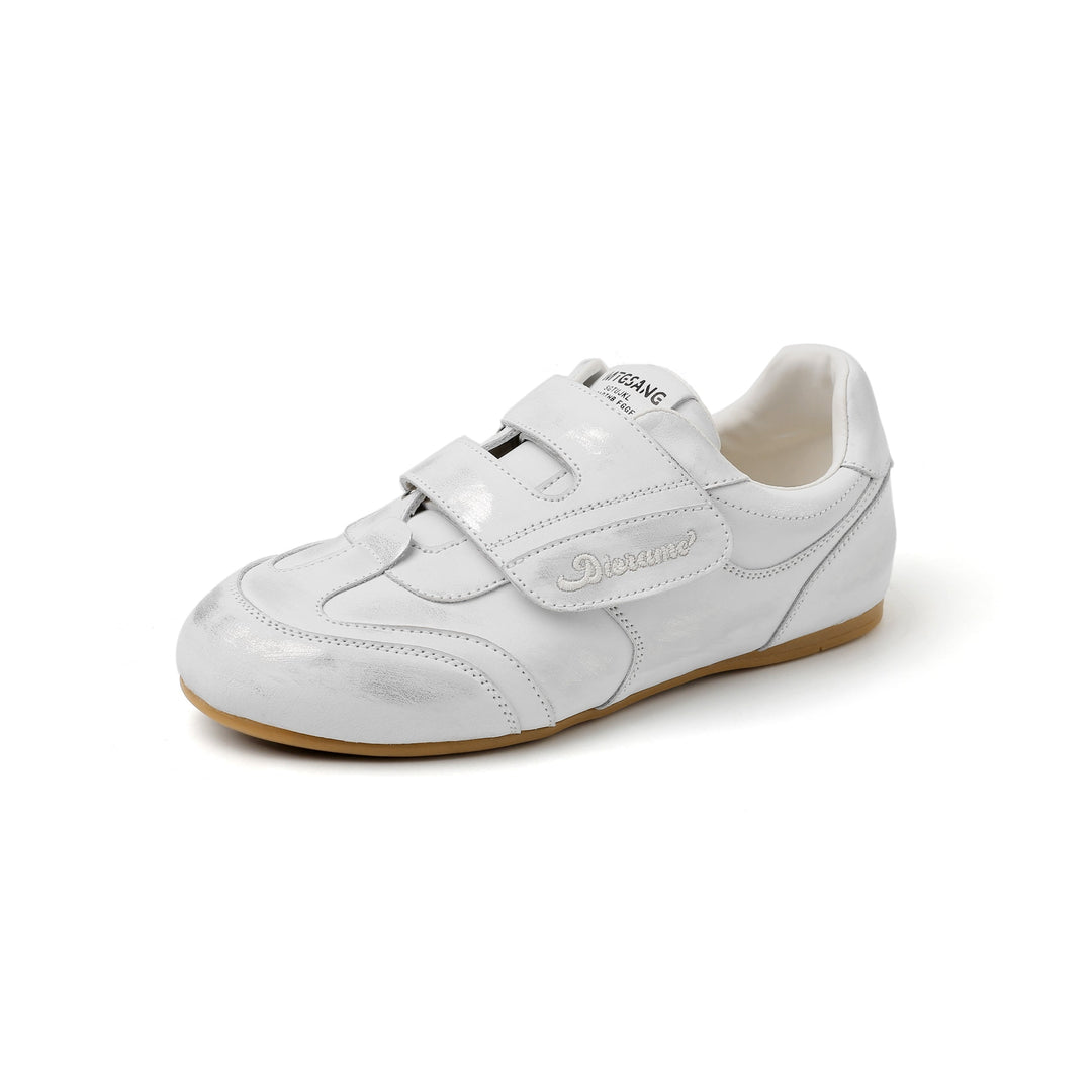 Women's Hidden Wedge Velcro Sneakers – Sporty & Stylish
