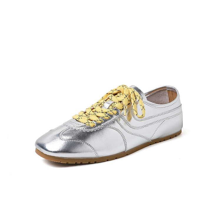 Women’s Casual Lace-Up Sneakers – Stylish Daily Walking Shoes