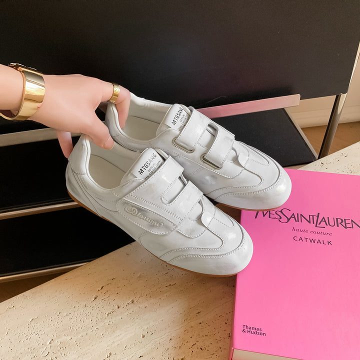 Women's Hidden Wedge Velcro Sneakers – Sporty & Stylish