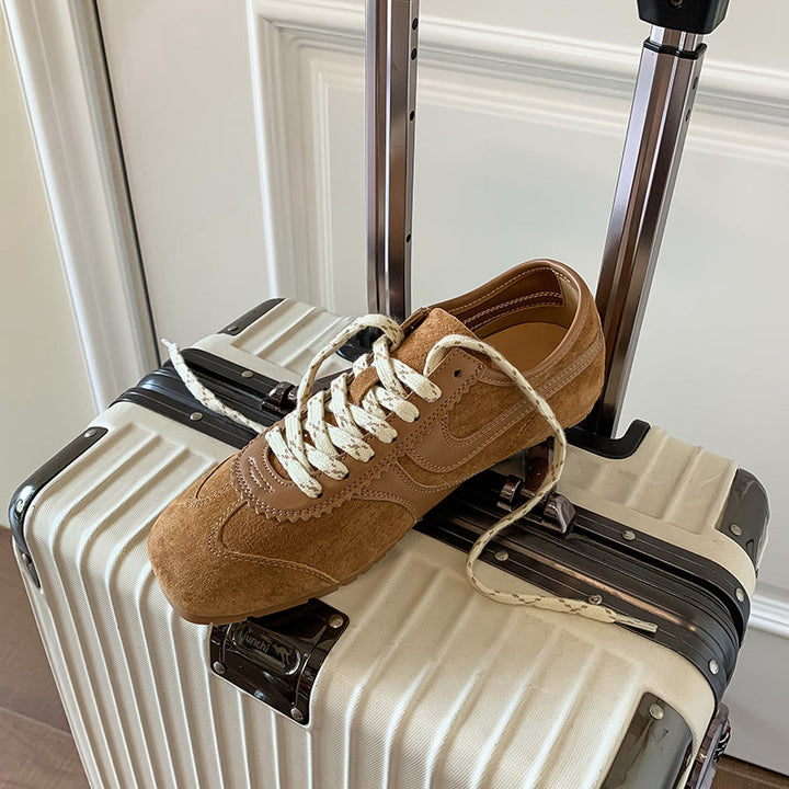 Women’s Casual Lace-Up Sneakers – Stylish Daily Walking Shoes