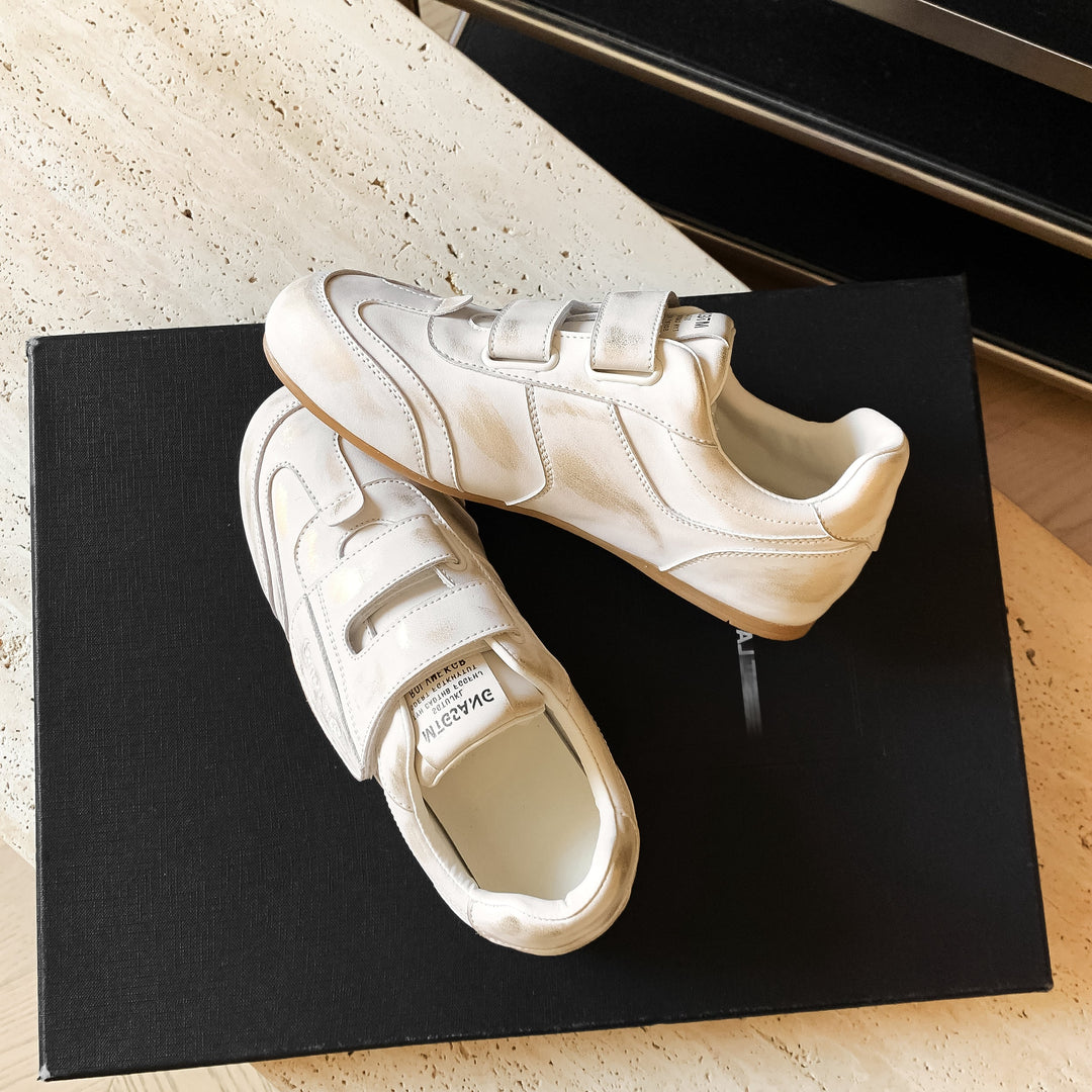 Women's Hidden Wedge Velcro Sneakers – Sporty & Stylish