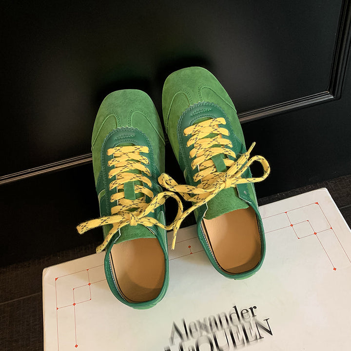 Women’s Casual Lace-Up Sneakers – Stylish Daily Walking Shoes