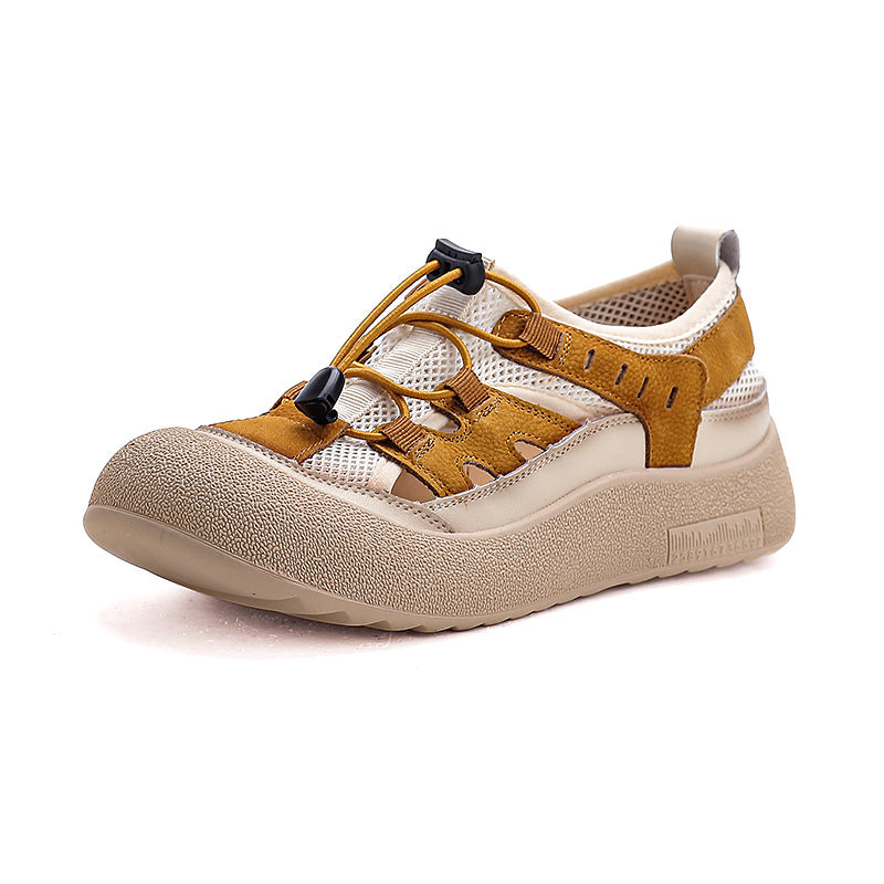 Women's Summer Color-Block Mesh Breathable Casual Sneakers
