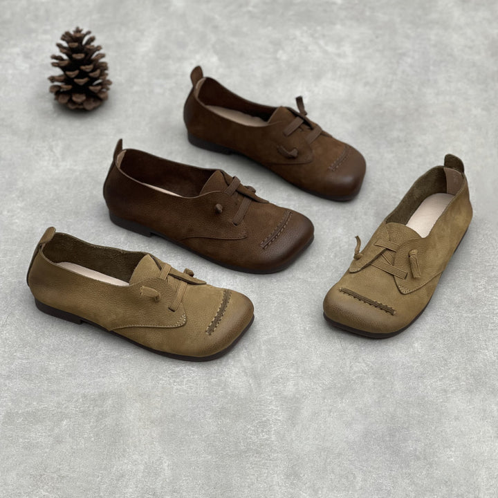 Comfortable Women's Leather Soft-Soled Everyday Walking Shoes