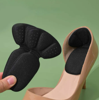T-Shape Shoe Heel Insoles Foot Heel Pad Adjustable Antiwear Feet Inserts Insoles Heel Protector