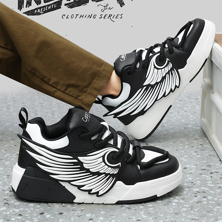 Casual Comfort Wings Skateboard Sneakers - Couple Style