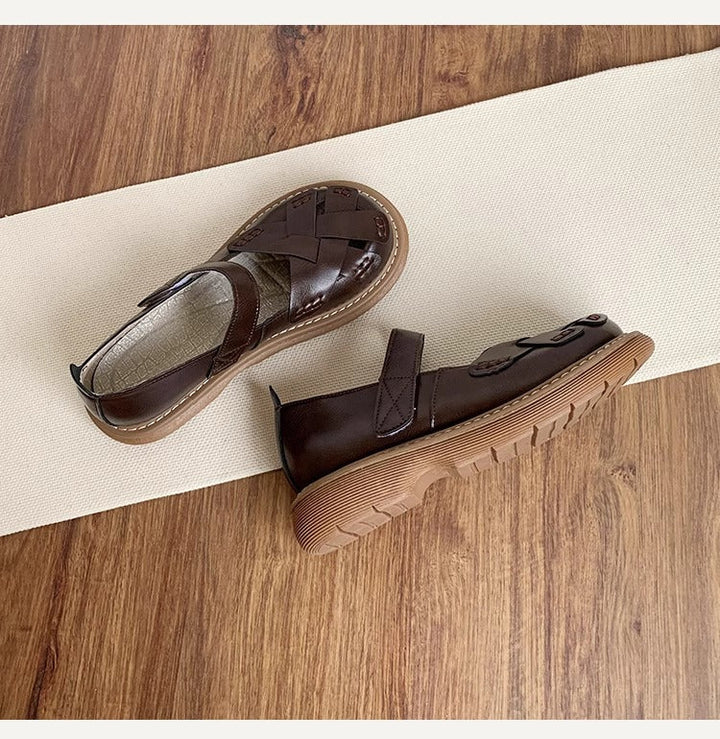 Women's Summer Closed Toe Cute Platform Sandals