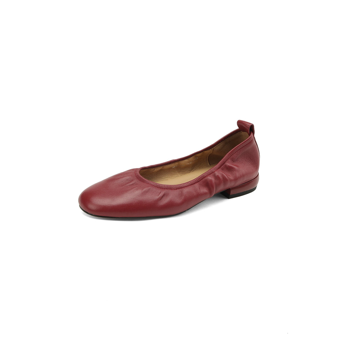 Women's Handmade Sheepskin Vintage Slip-on Comfort Glove Shoes