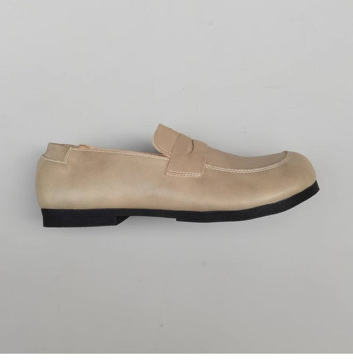Genuine Leather Women's Flats with Wide Fit & Big Toe Box