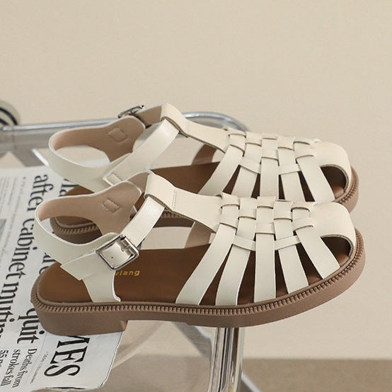 Womans Casual Closed Toe Fisherman Sandals