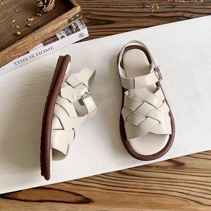 Women's Summer Open Toe Casual Flat Sandals