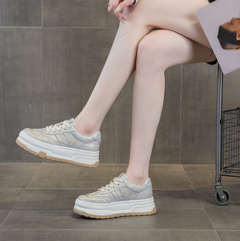 Platform Height Casual Sports Shoes Women's Board Shoes