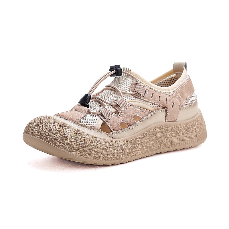 Women's Summer Color-Block Mesh Breathable Casual Sneakers