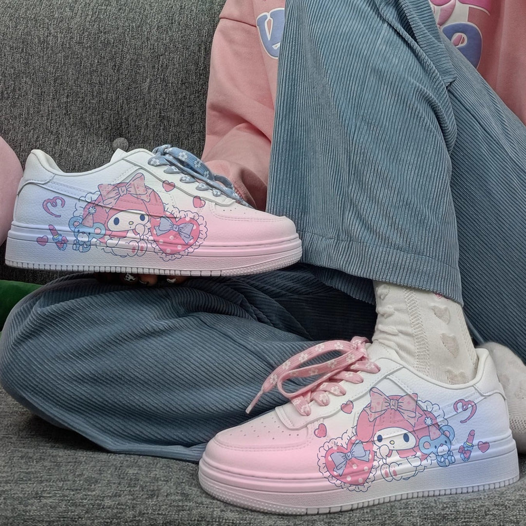 Kawaii Print Cute Anime Shoes Sneakers