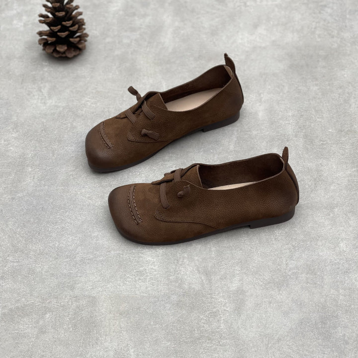 Comfortable Women's Leather Soft-Soled Everyday Walking Shoes