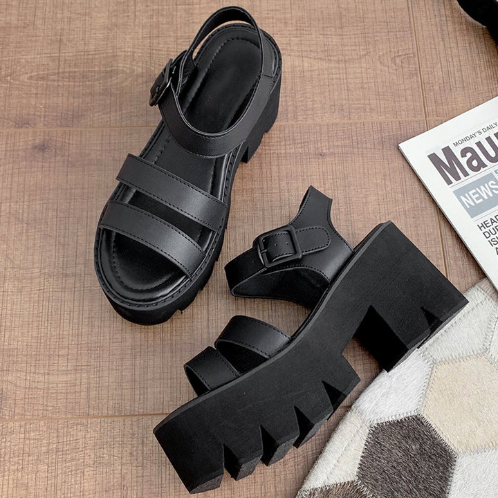 Womens Summer Platform Wedge Sandals High Heel Sandals Open Toe