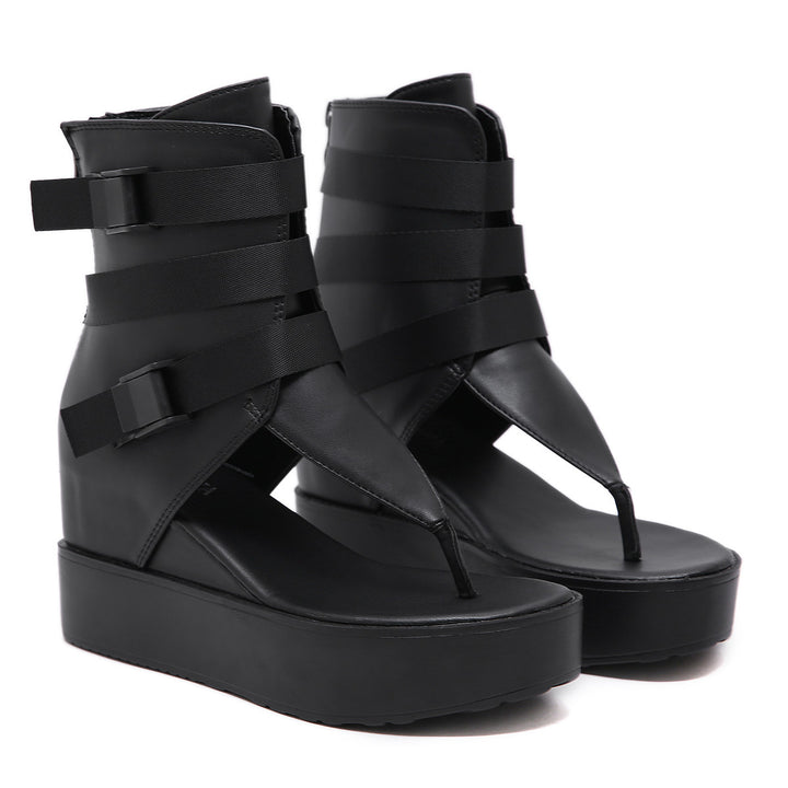 Women's Wedge Shoes Summer Platform Open Toe Gladiator Sandals