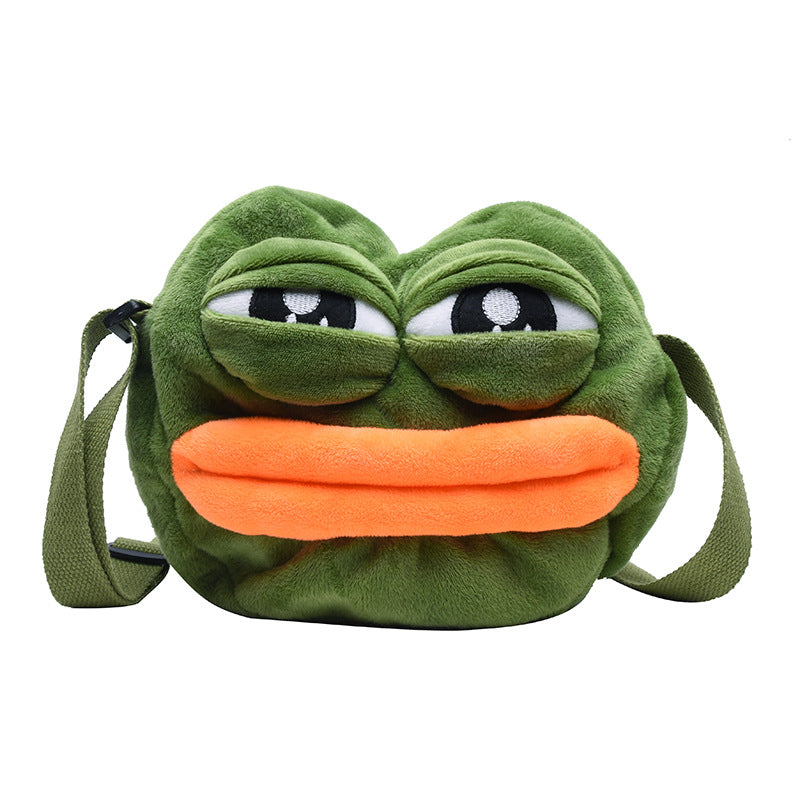 Funny Ugly Cute Frog Crossbody Bag Gift